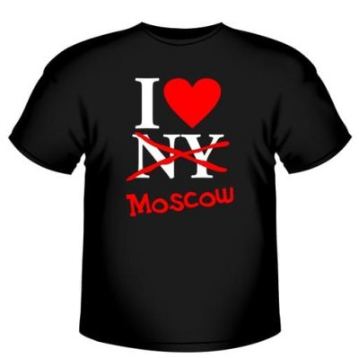 I love Moscow I love Moscow